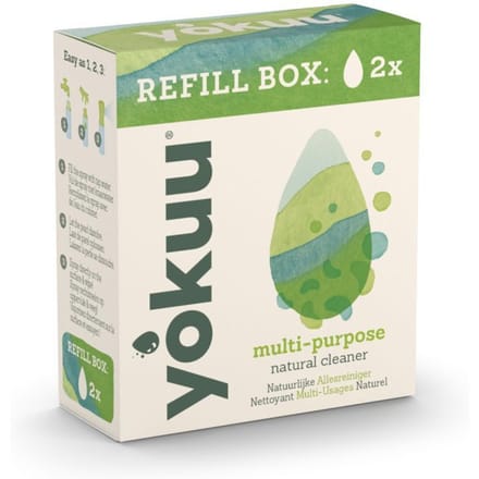 YOKUU® Natuurlijke Allesreiniger Refill Box 2 Combinatieverpakking