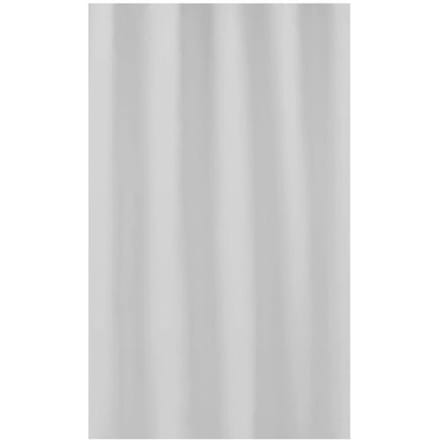 KLEINE WOLKE Douchegordijn (Lichtgrijs, 120 x 200 cm)