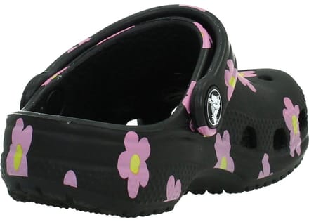 CROCS CLASSIC FLOWER CLOG Zwart 25/26 EU