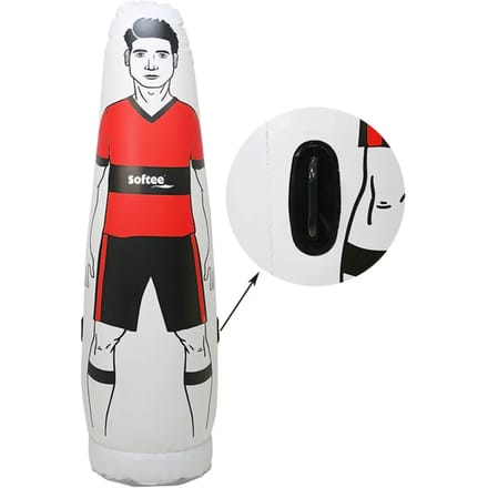 Vrije Trap Trainingsdummy Opblaasbaar Rood