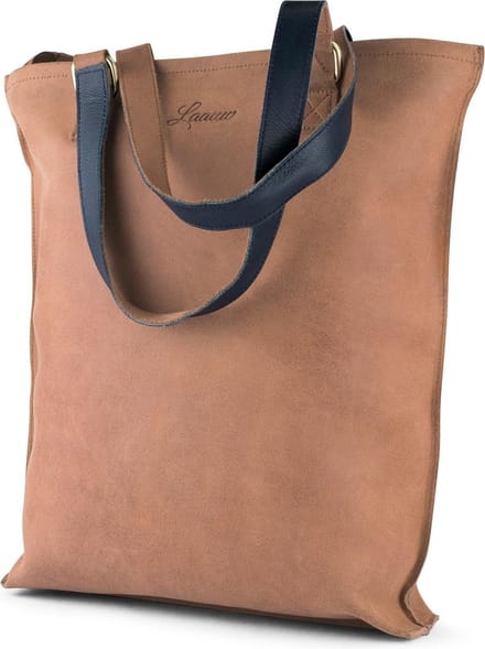 Laauw Madrid Retiro Cognac Shopper 8719324895613