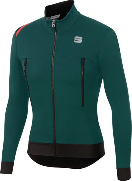 Sportful Fietsjack Heren Groen - FIANDRE WARM JACKET SEA MOSS - XL