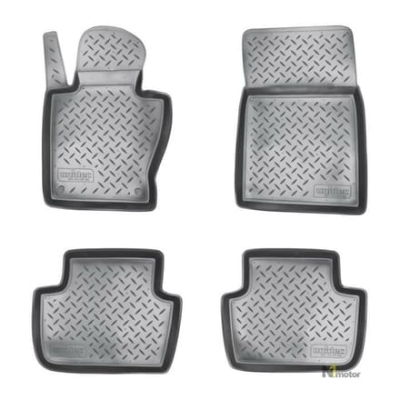 NORM Liners | Tapis De Sol En Caoutchouc TPE Toutes Saisones Pour Bmw X3 E83 2003-2010 noir