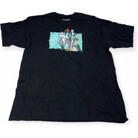 T-shirt homme col rond SPENCER'S PRINT L black