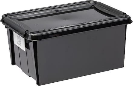 Kunststof bak Pro Box Plast Team 14L zwart
