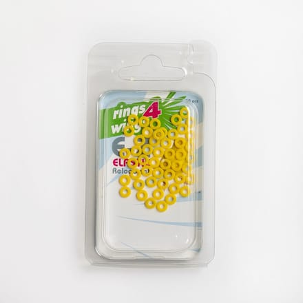 Plastic ringen geschikt voor E-Z ringpistool - Geel - Vogelringen - Benodigdheden - Overig - Lori