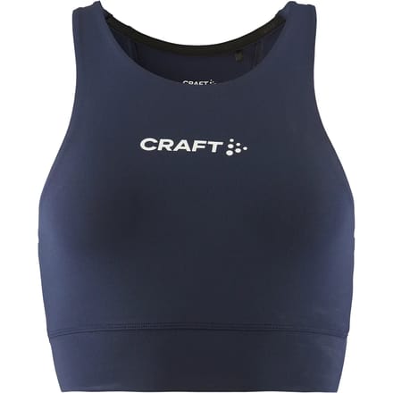 Craft Rush 2.0 Crop Top Dames - Marine | Maat: S