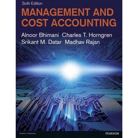Incompleet- Management and Cost Accounting - Paperback