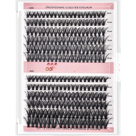 Wimpers Nepwimpers 30D40D Wimpers Gemengde Set gray