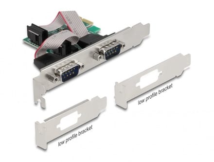 Delock PCI Express Card to 2 x Serial RS-232