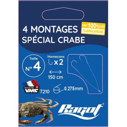 Krabbevestiging Ragot 1/0