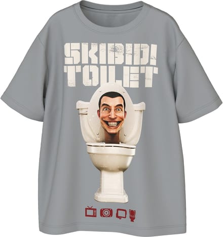 NAME IT - NKMARVIS SKIBIDI SS NREG TOP LNOOS VDE - Jongens - T-shirts