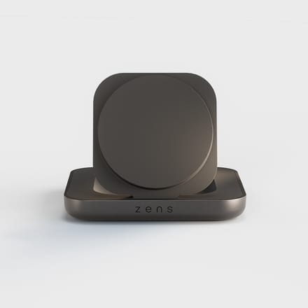 Zens Magnetic Nightstand Charger 1× Qi2 15 W MagSafe Apple StandBy draadloze lader iPhone Zwart