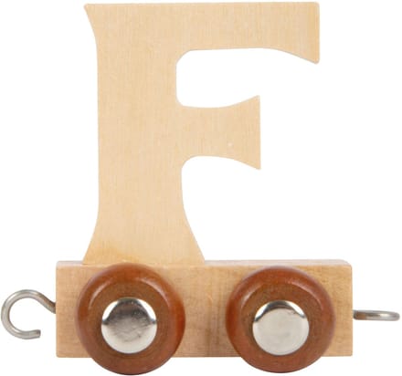 Small Foot - Wooden Letter Train - F - 12 pieces