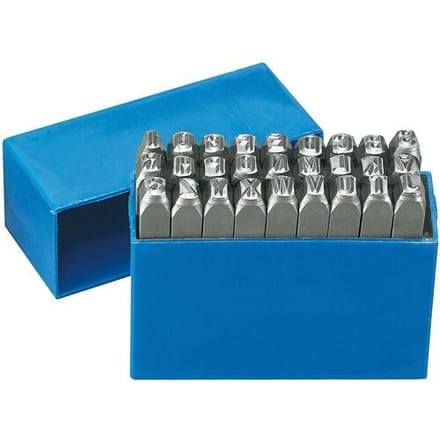 Gedore 8605220 Slagletterset Lettergrootte: 6 mm