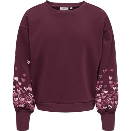 KIDS ONLY - KOGBROOKE L/S O-NECK FLOWER SWT NOOS Meisjes Trui