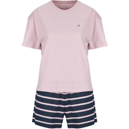 Tommy Hilfiger  Pyjama's / nachthemden SS PRT PJ SHORT SET (EXT. SIZES)