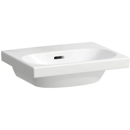 LAUFEN LUA hand wash basin 45 x 35 cm without tap hole, with overflow H8150810001091