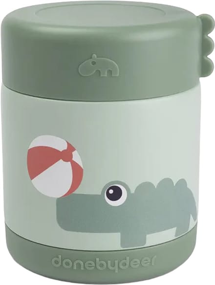 Done by Deer Thermos Voedselpot - Playground - Groen - 300 ml