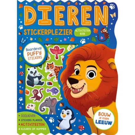Dieren Stickerplezier Activiteitenboek