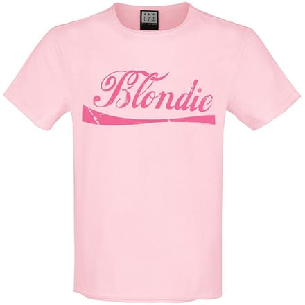 Blondie T-shirt - Cola - S tot XL - voor Mannen - roze