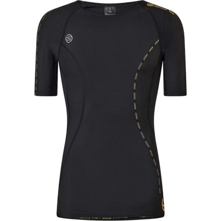 Skins Compressieshirt met korte mouwen voor heren (Zwart)