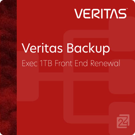 Veritas Backup Exec 1TB Front End Renewal Bronze 1 Jaar