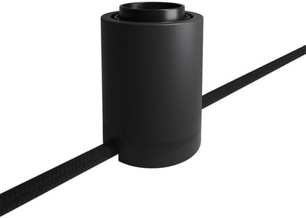 Creative Cables Spostaluce E27-set Lamphouder Zwart