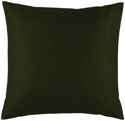De Witte Lietaer Kussensloop Olivia Kahki - 63 x 63 cm - Groen - Katoen Satijn