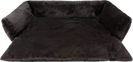 District 70 NUZZLE - Zachte Mand Voor Op De Bank - Small: 65 x 75 cm - Donker Grijs