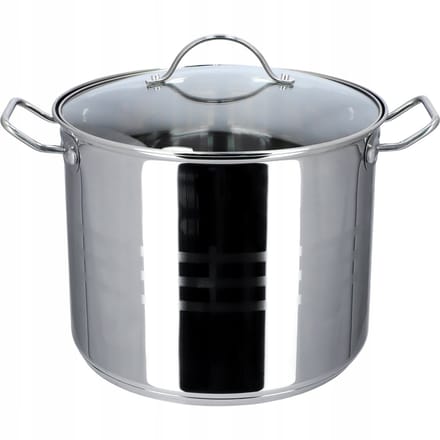 KADAX – Hoge kookpan – 28 cm – 13,5 L – Met deksel