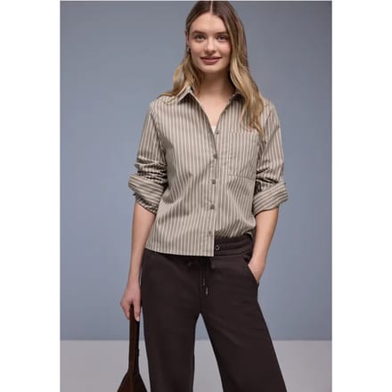 Gestreept overhemd blouse
