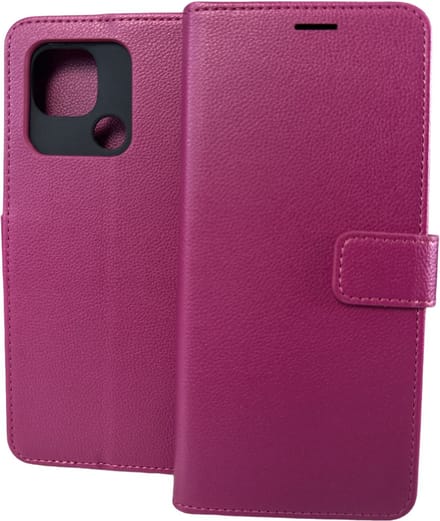 Portemonnee Book Case Hoesje Geschikt voor: Xiaomi Redmi 10C - Roze