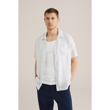 We Fashion Shirt Light Grey Maat: M | Casual Overhemden Outlet | Heren | Grijs
