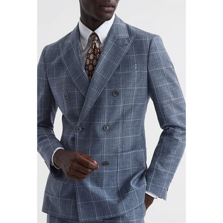 Reiss Aintree-db Blazer — Indigo Größe: 38 | Blazer Outlet | Herren | Blau