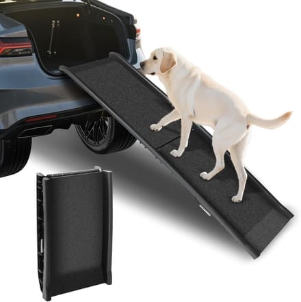 Hondenhelling Auto - Huisdier Oprit - Veilig Instappen - Antislip Tapijt - Opvouwbaar Ontwerp - Normaal