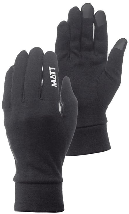 Matt Inner Merino Touch Handschoenen Zwart XL Man