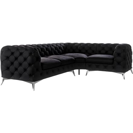 Hoekbank Nora rechts velvet | Ropez