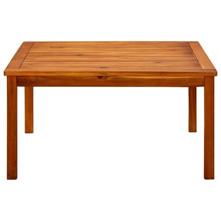 vidaXL - Tuintafel - 85x85x45 - cm - massief - acaciahout