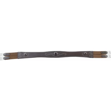 T.de.t Smooth Antomical Leather Paardensingel Bruin 145 cm