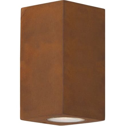 KS Verlichting Big Levi Up en Down Muurlamp Corten