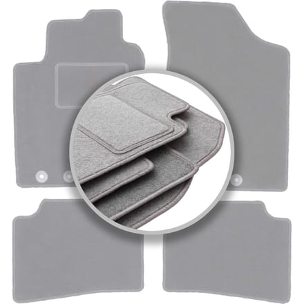 Grijze automatten voor: Kia Cee`d I hatchback, SW, stationwagen, coupé (2006-2012)