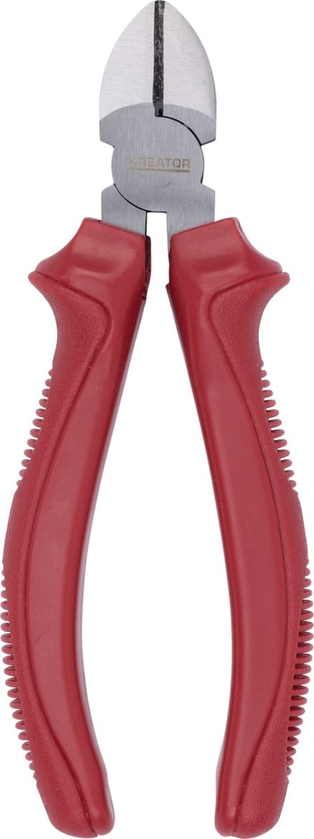 Kreator zijkniptang basic 175mm met PVC handvat (KRT603003)