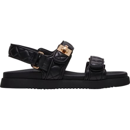 Steve Madden Mona-q Sandals Quilted Größe: 38 | Sandalen Outlet | Damen | Braun