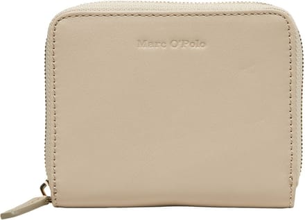 Marc O'Polo Portemonnee Ellis Zip Wallet Deep Sand Taupe