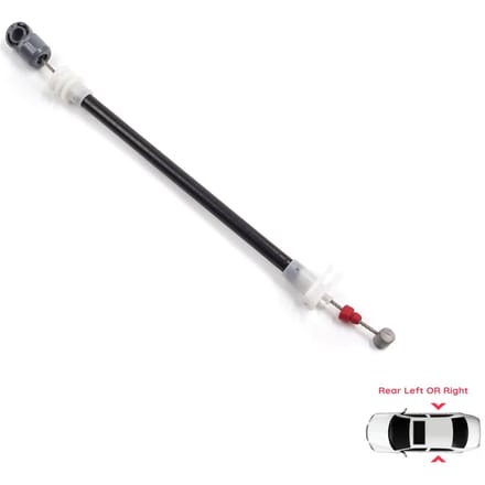 BDP1567 Buitenste Handgreephouder Achterdeur Ontgrendelingskabel 220 mm Voor BMW X5 E53 2000-2006 51228243635 51228243636