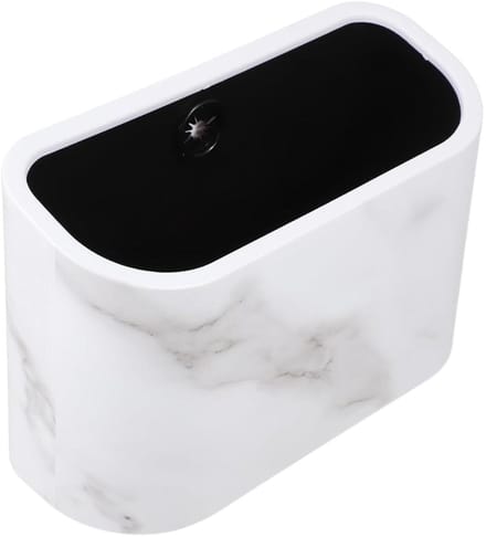 Mini Prullenbak - Bureau Afvalmand - Bureau Opruimen - Compact Ontwerp - 225 cm - Wit