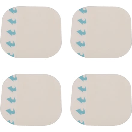 4 stuks Hydrocolloïde verbandpads Zelfklevende, knipbare littekenbedekkingspleisters voor tatoeagewonden Dun gray
