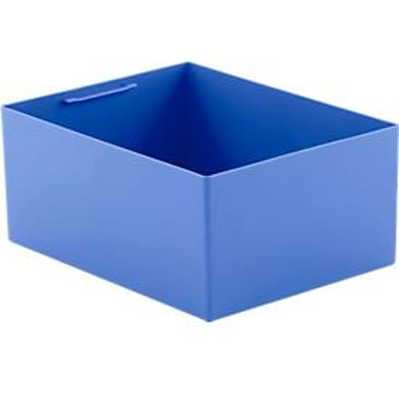 Inzetbak EK 6022 Q, PP, blauw