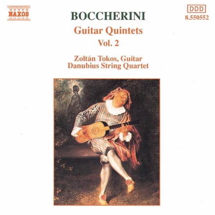 Zoltán Tokos, Danubius Quartet - Boccherini: The Guitar Quintets 2 (CD)